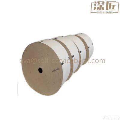 คุณภาพ  NCR Blank Receipt Roll Thermal ATM Receipt Paper Black Image with Sense Marks โรงงาน