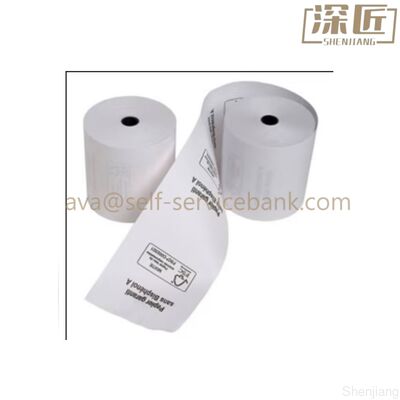 คุณภาพ  Wincor TP07 Thermal Receipt Printer Paper Thermal ATM Receipt Paper Black Image with Sense Marks โรงงาน