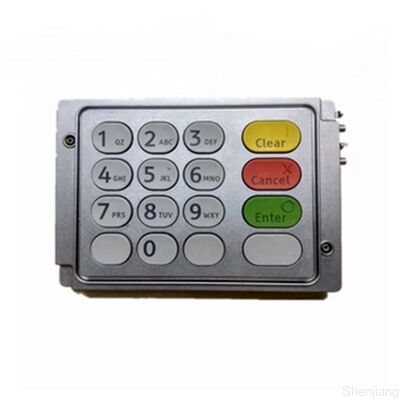 4450744307 ชิ้นส่วนเครื่องจักร ATM NCR 66XX แป้นพิมพ์ภาษาอังกฤษ EPP 4450745408 445-0745408