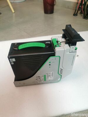 ใช้ Kiosk JCM IVIZION-100-SS Bill Validator กล่องเงินสด ขอบสีดําสําหรับเครื่องขายปลีก JCM เครื่องรับเงินสด