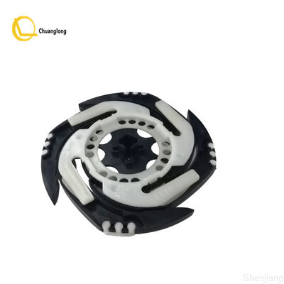 Wincor ATM อะไหล่สำหรับขาย Plastic XE Left Stacker Black Wheel Financial Equipment 1750046771 01750046771