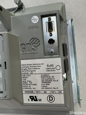 12.1 Inch Display G1200033 MORPHEUS SBCD12244TBS/12 009-0024946 0024946 รายการชิ้นส่วน NCR