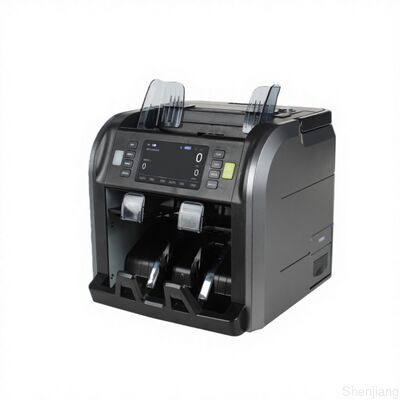 SJ668 เครื่องตรวจจับธนบัตรหลายสกุลเงินแบบพกพาพร้อมเครื่องพิมพ์และการรับประกันตลอดอายุการใช้งาน