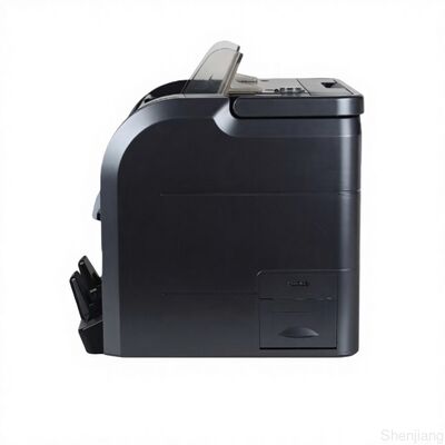 SJ668 เครื่องตรวจจับธนบัตรหลายสกุลเงินแบบพกพาพร้อมเครื่องพิมพ์และการรับประกันตลอดอายุการใช้งาน