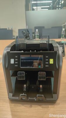 สิ้นส่วนสํารองฟรี Smart 2CIS Handle เครื่องจัดฉบับธนบัตรแบบชาร์จใหม่ SJ-668L กระเป๋าสองตัว พร้อมหมายเลขลําดับ