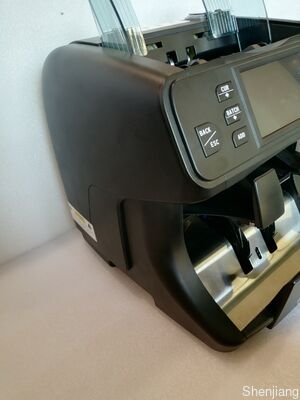 SH-208C-2CIS เครื่องคอนเตอร์ค่ากระเป๋าสตางค์ เครื่องมือธนาคารการเงิน พร้อมเครื่องตรวจจับเงินสําหรับการจัดการเงินสด NT808251100550001