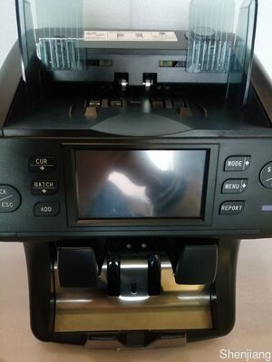 SH-208C-2CIS เครื่องคอนเตอร์ค่ากระเป๋าสตางค์ เครื่องมือธนาคารการเงิน พร้อมเครื่องตรวจจับเงินสําหรับการจัดการเงินสด NT808251100550001