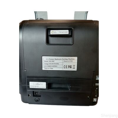 SH-208C-2CIS เครื่องคอนเตอร์ค่ากระเป๋าสตางค์ เครื่องมือธนาคารการเงิน พร้อมเครื่องตรวจจับเงินสําหรับการจัดการเงินสด NT808251100550001