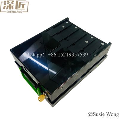 00103334001W ชิ้นส่วน ATM Diebold Nixdorf Opteva Locking Divert Cassette พร้อมกุญแจ 00-103334-001W