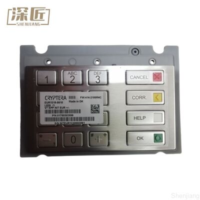 1750303599 ตัวจริง Diebold V7 EPP พิมพ์รหัส PIN Pad คีย์บอร์ด ปลอดภัย ATM คีย์บอร์ด 01750303599