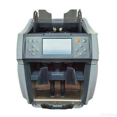 Double Pocket Cash Sorter Machine เครื่องนับเงินพร้อมการนับมูลค่า